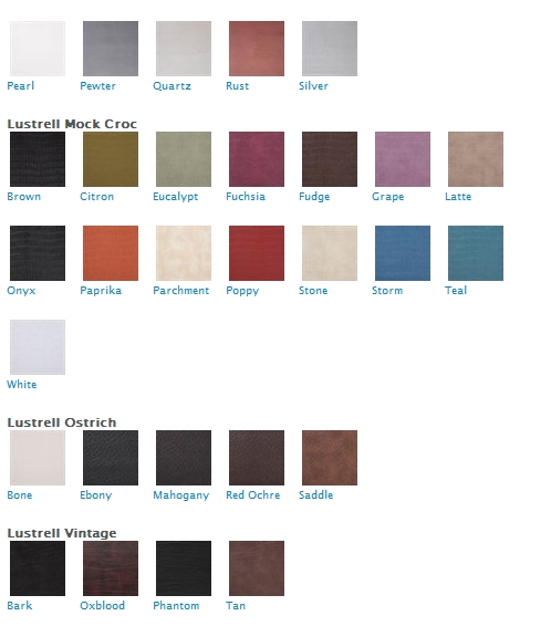 Warwick Vinyl Colour Range